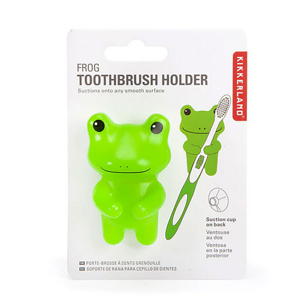 Kikkerland FROG TOOTHBRUSH HOLDER - Zahnpflege Ansicht 3