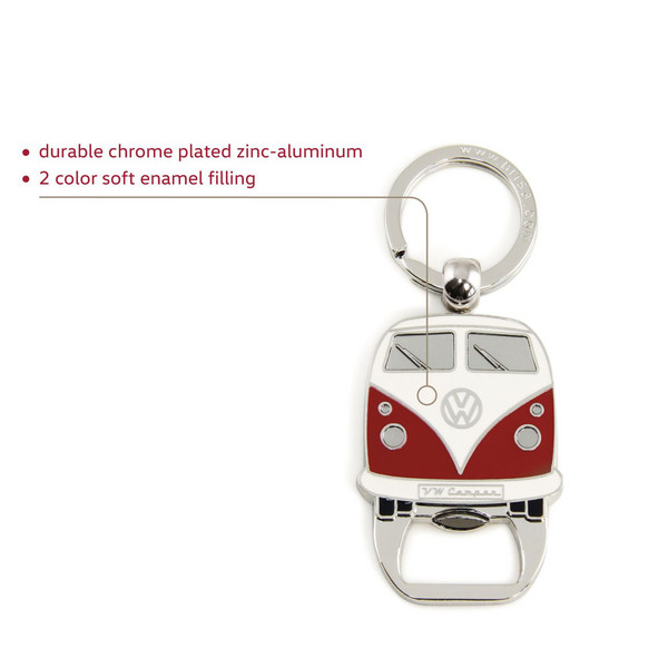 Brisa VW T1 BUS SCHLÜSSELANHÄNGER MIT FLASCHENÖFFNER IN SICHTVERPA - Schlüsselanhänger Ansicht 3