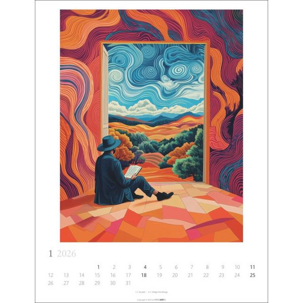 BOOK LOVE 2026 - Kalender Ansicht 2