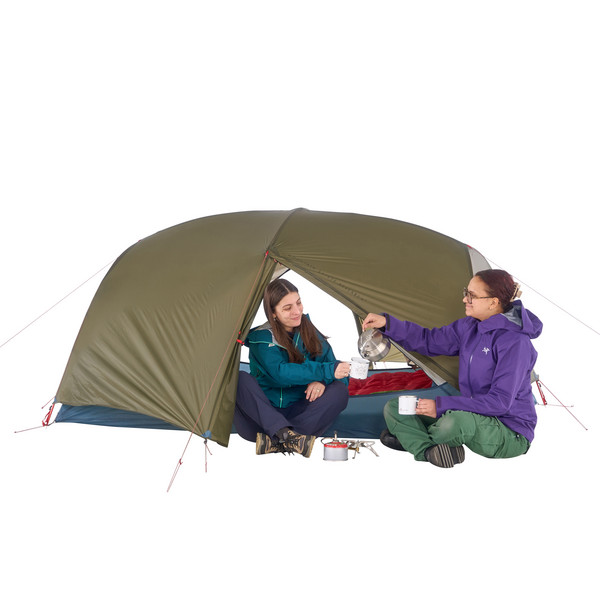 MSR HUBBA HUBBA HD 2P TENT - GREEN - Kuppelzelt Ansicht 5