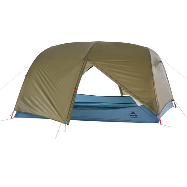 MSR HUBBA HUBBA HD 3P TENT - GREEN - Kuppelzelt Ansicht 4