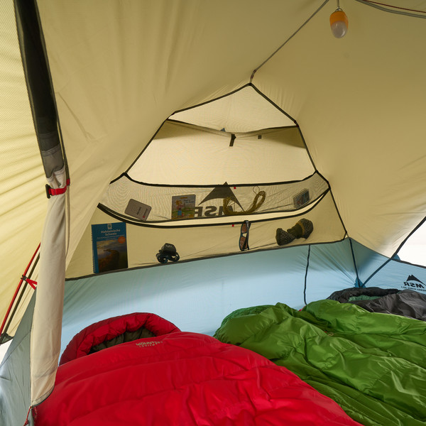 MSR HUBBA HUBBA HD 3P TENT - GREEN - Kuppelzelt Ansicht 7