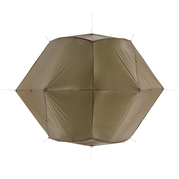 MSR HUBBA HUBBA HD 3P TENT - GREEN - Kuppelzelt Ansicht 6