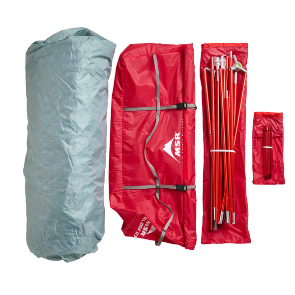 MSR HUBBA HUBBA LT 3P TENT - GREEN - Kuppelzelt Ansicht 22