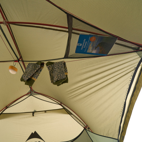 MSR HUBBA HUBBA LT 3P TENT - GREEN - Kuppelzelt Ansicht 8