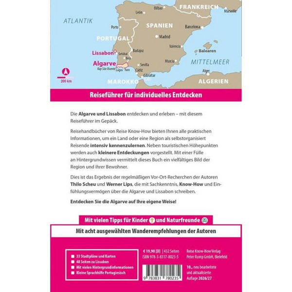 REISE KNOW-HOW REISEFÜHRER ALGARVE UND LISSABON Ansicht 2