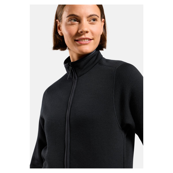 Odlo WOOL MID LAYER 1/2 ZIP Unisex - Wollpullover Ansicht 5