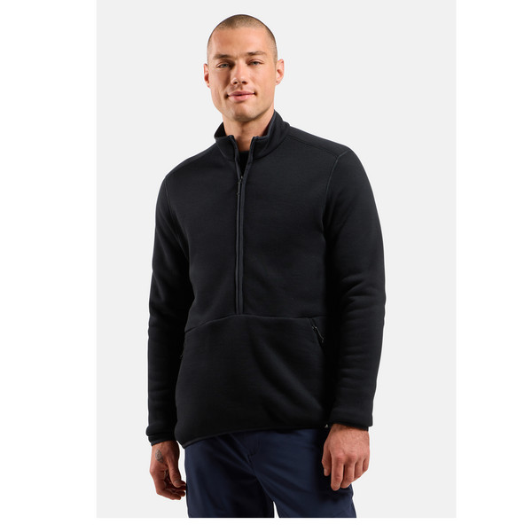 Odlo WOOL MID LAYER 1/2 ZIP Unisex - Wollpullover Ansicht 7