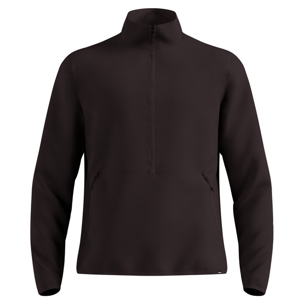 WOOL MID LAYER 1/2 ZIP Unisex - Wollpullover-ESPRESSO