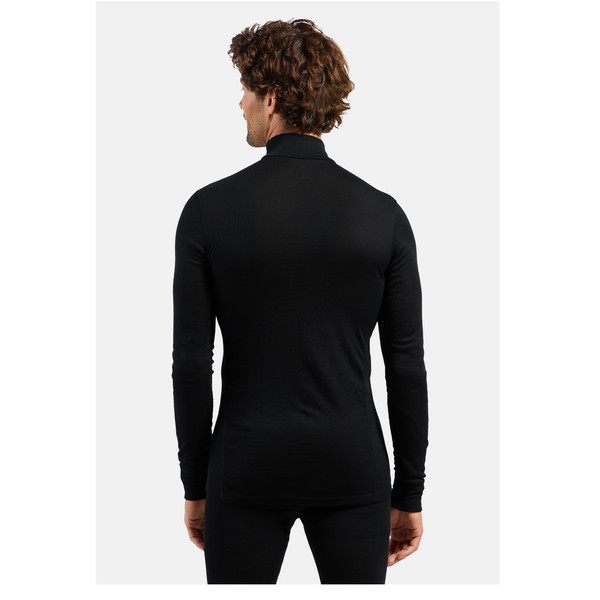 Odlo ACTIVE WARM BL TOP TURTLE NECK L/S HALF ZIP Herren - Funktionsshirt Ansicht 4