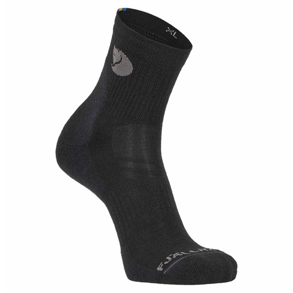 LOW WOOL SOCK Unisex - Merinowollsocken-BLACK