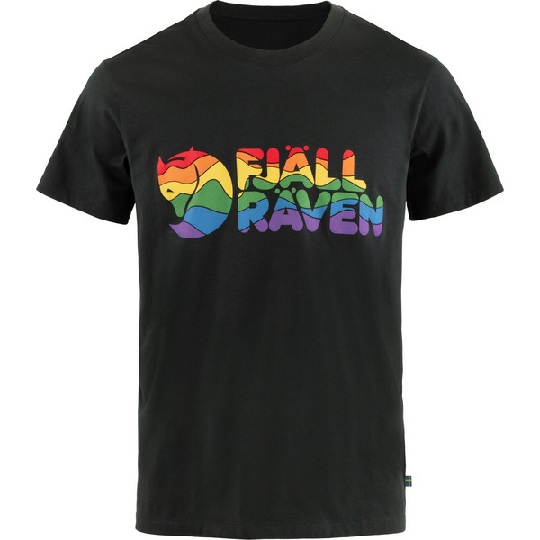 RAINBOW T-SHIRT Unisex - T-Shirt-BLACK