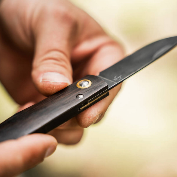 Böker Plus RUSTICUS MEDIUM ALL BLACK - Taschenmesser Ansicht 9
