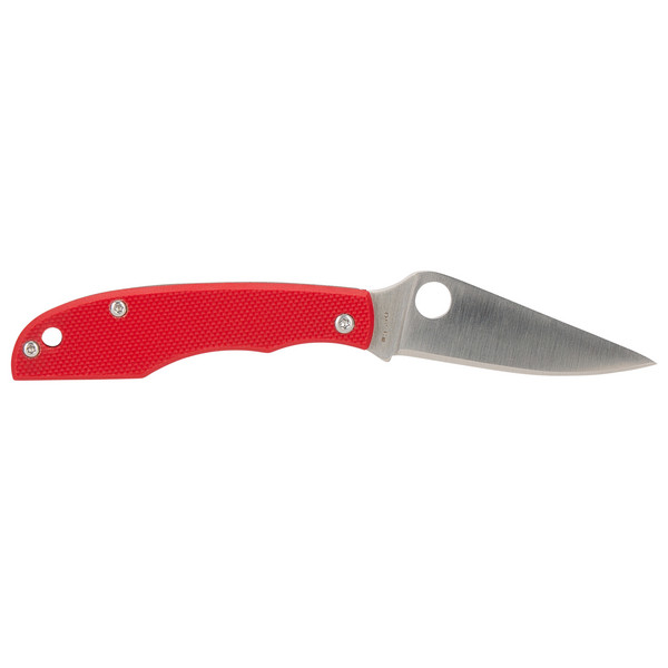 Spyderco GRASSHOPPER G10 RED PLAINEDGE - Klappmesser Ansicht 2
