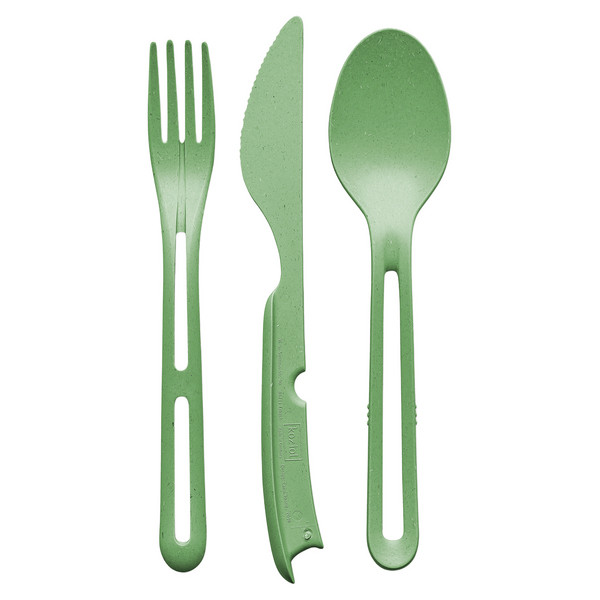 CUTLERY SET 3-PIECES KLIKK - Campingbesteck
