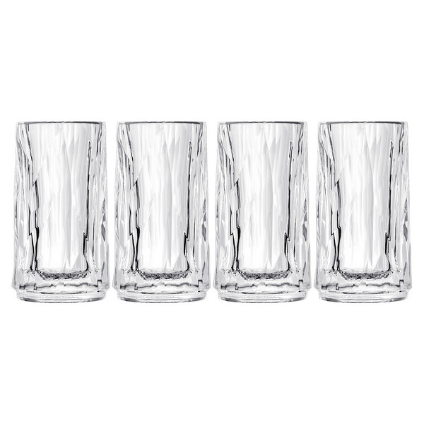SUPERGLAS SCHNAPSGLAS 4ER-SET CLUB NO. 7 - Campinggeschirr