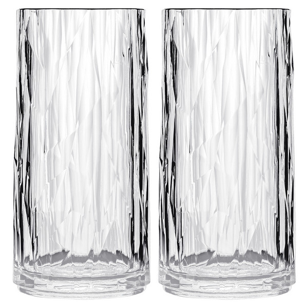SUPERGLAS TRINKGLAS 300ML CLUB NO. 8 SET OF 2 - Campinggeschirr