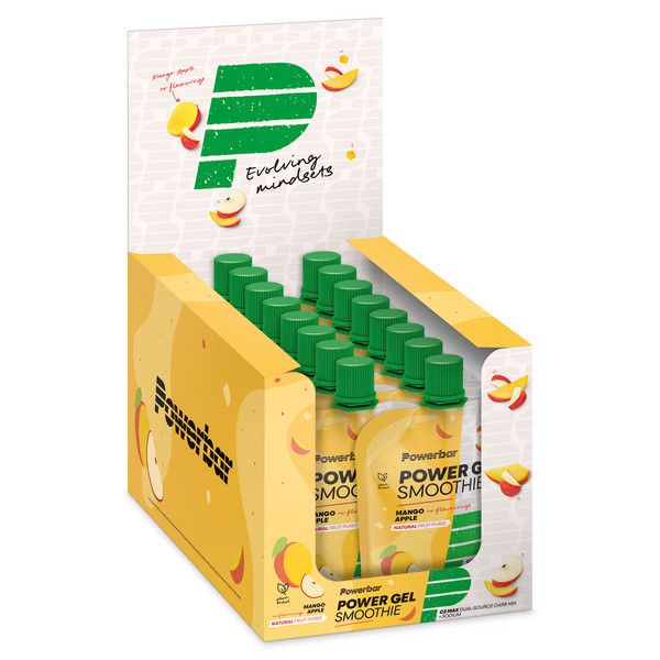 PowerBar PB POWERGEL SMOOTHIE MANGO APPLE (90GX16) PACKAGE - Energiedrink Ansicht 1