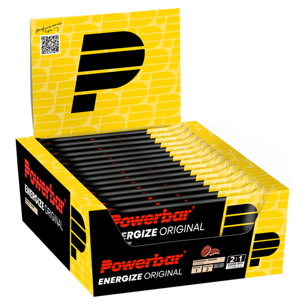 PowerBar PB ENERGIZE ORIG. COOKIES&CREAM (55GX15) PACKAGE - Energieriegel Ansicht 1