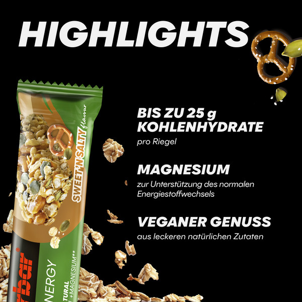 PowerBar PB NATURAL ENERGY SWEET-SALTY (40GX18) PACKAGE - Müsliriegel Ansicht 3