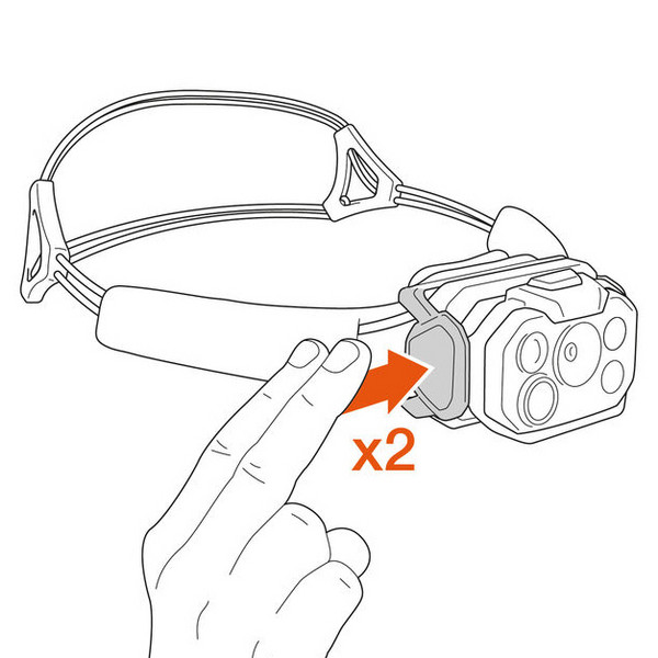 Petzl SWIFT RL - Stirnlampe Ansicht 7