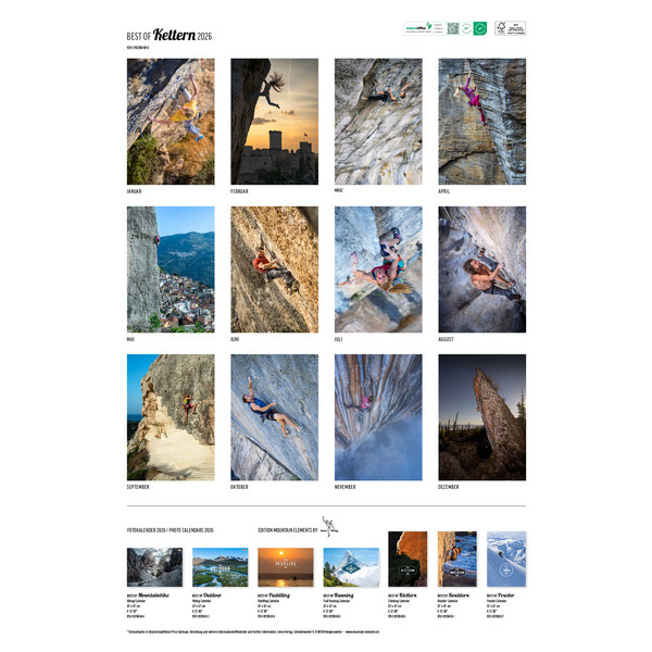 BEST OF KLETTERN 2026 - Kalender Ansicht 14