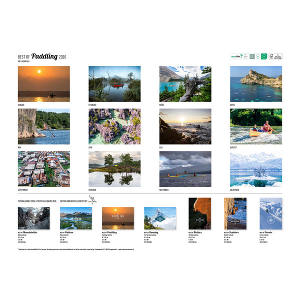 BEST OF PADDLING 2026 - Kalender Ansicht 14