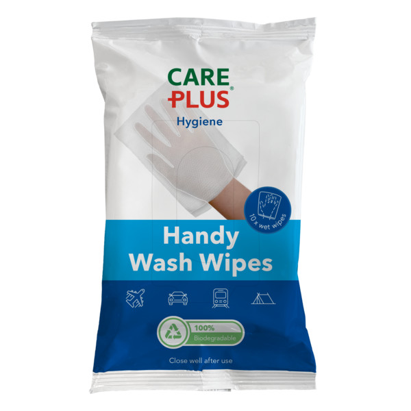 Plus HYGIENE HANDY WASH WIPES 10X - Outdoor Seife
