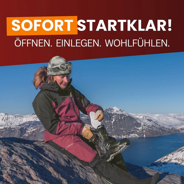 Thermopad SOHLENWÄRMER 1 PAAR - Beheizbare Einlegesohlen Ansicht 3