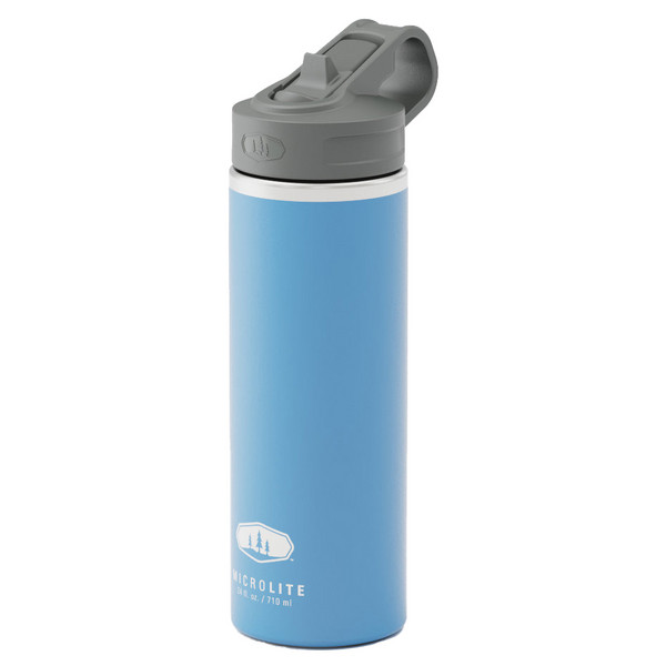 710 MICROLITE BOTTLE STRAW TOP - Trinkflasche-SAPPHIRE