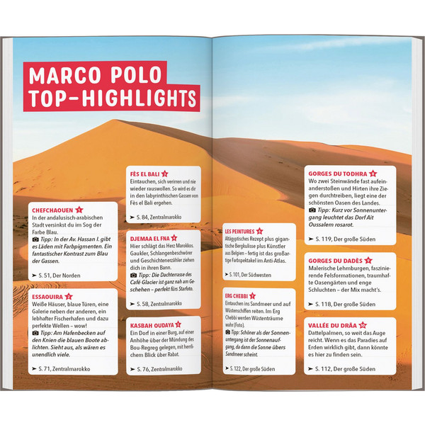MARCO POLO REISEFÜHRER MAROKKO Ansicht 2