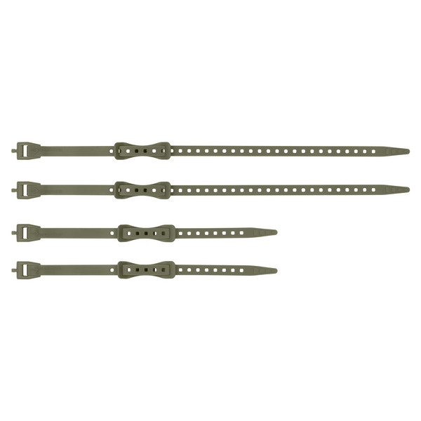 STRETCH-LOC MINI STRAP SET 4PCS - Spanngurt-BURNT OLIVE