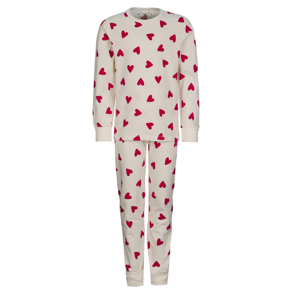 O. Pyret SLEEP - HEARTBEAT PYJAMAS SET AOP Kinder - Funktionsunterwäsche