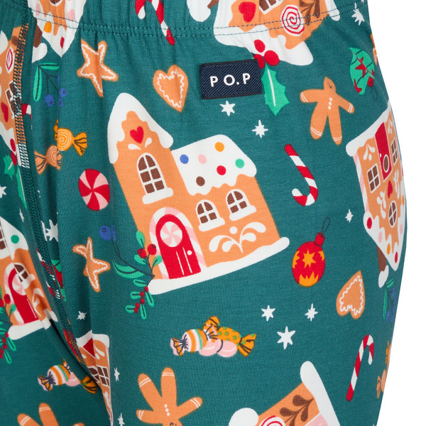 Polarn O. Pyret SLEEP - GINGERHOUSE PYJAMAS SET AOP Kinder - Funktionsunterwäsche Ansicht 8