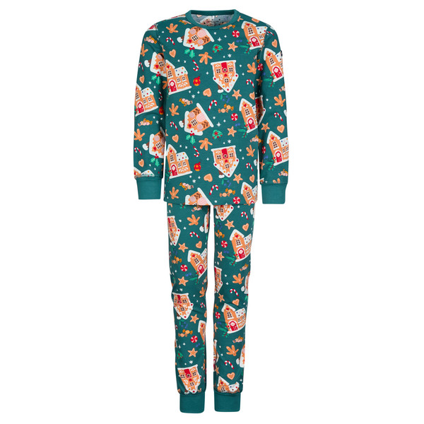 O. Pyret SLEEP - GINGERHOUSE PYJAMAS SET AOP Kinder - Funktionsunterwäsche