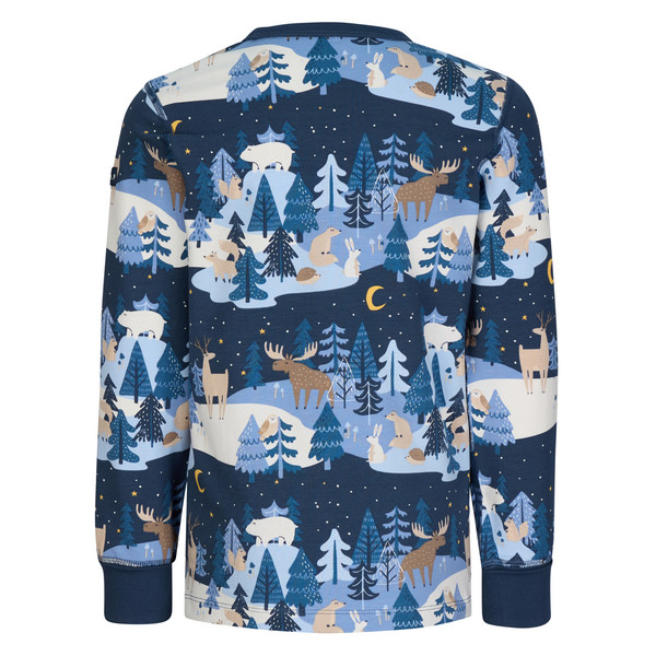 Polarn O. Pyret SLEEP - WINTERLAND PYJAMAS SET AOP Kinder - Funktionsunterwäsche Ansicht 4