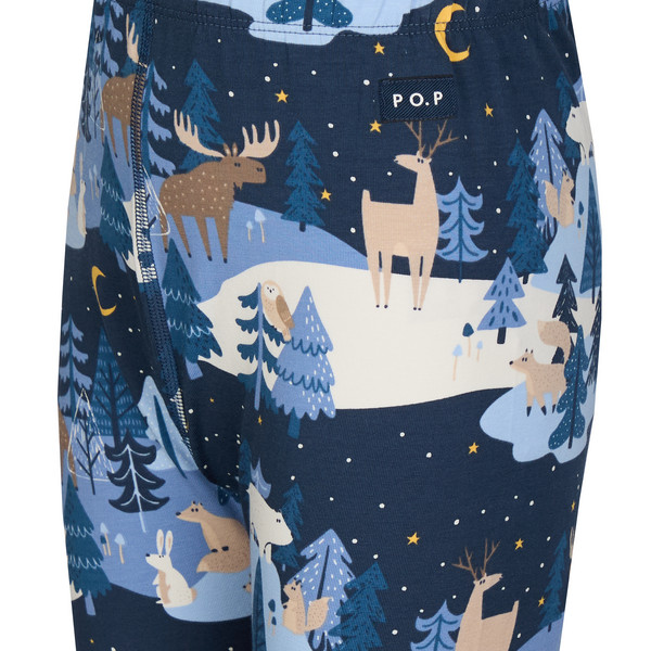 Polarn O. Pyret SLEEP - WINTERLAND PYJAMAS SET AOP Kinder - Funktionsunterwäsche Ansicht 8