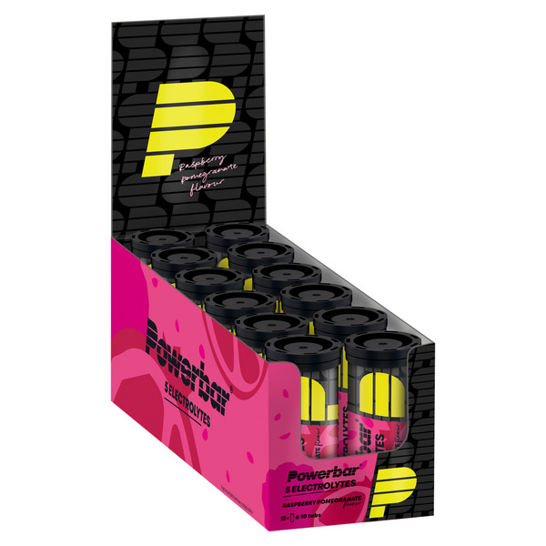 5 Electrolytes Tabletten Raspberry Pomegranate Box - Energiedrink