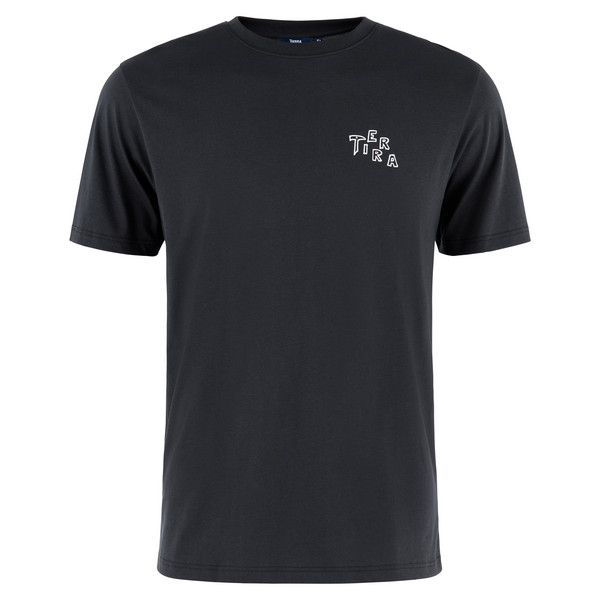 ORGANIC COTTON TEE K2 SUNSET M Herren - T-Shirt-SPRING BLACK