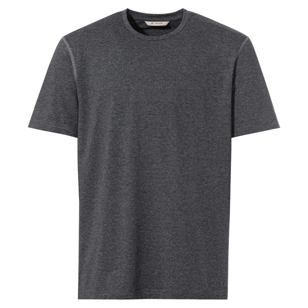 MEN'S MINEO STRIPED T-SHIRT II Herren - T-Shirt-PHANTOM BLACK
