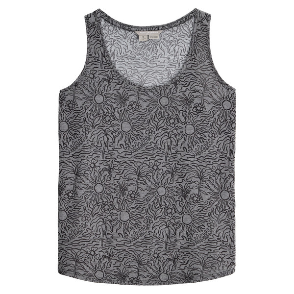 W FEATHERWEIGHT TANK Damen - Trägershirt-CHARCOAL HTR SUNBURST PT