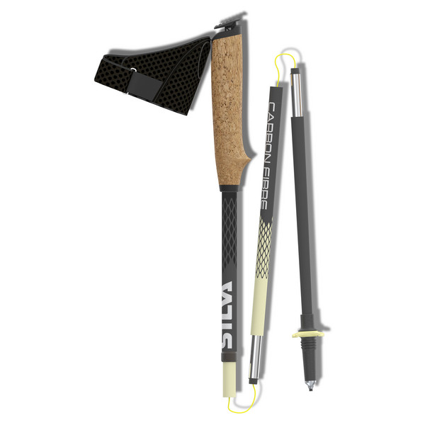 Silva RUNNING/ TREKKING POLES CARBON Z FIXED - Trailrunning Stöcke Ansicht 2