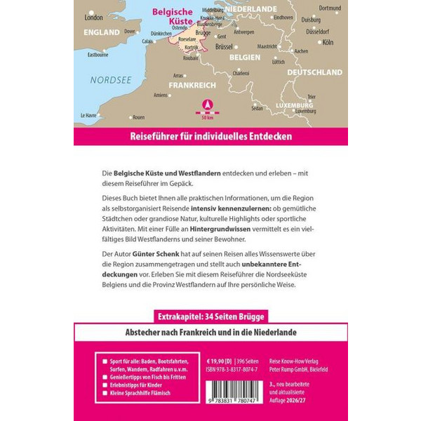 REISE KNOW-HOW REISEFÜHRER BELGISCHE KÜSTE - WESTFLANDERN Ansicht 2
