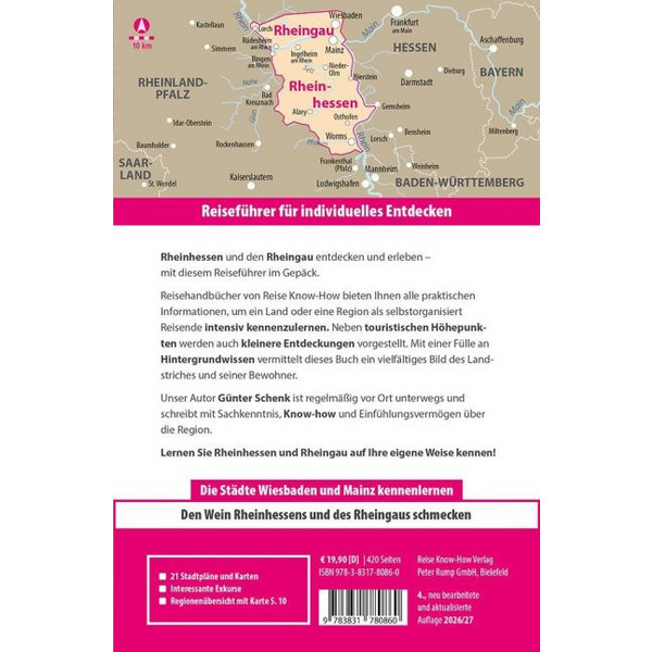 REISE KNOW-HOW REISEFÜHRER RHEINHESSEN, RHEINGAU Ansicht 2