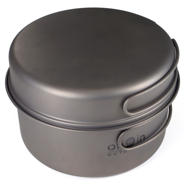 Origin Outdoors CAMPING KOCHSET TITAN - Kochtopf Ansicht 1
