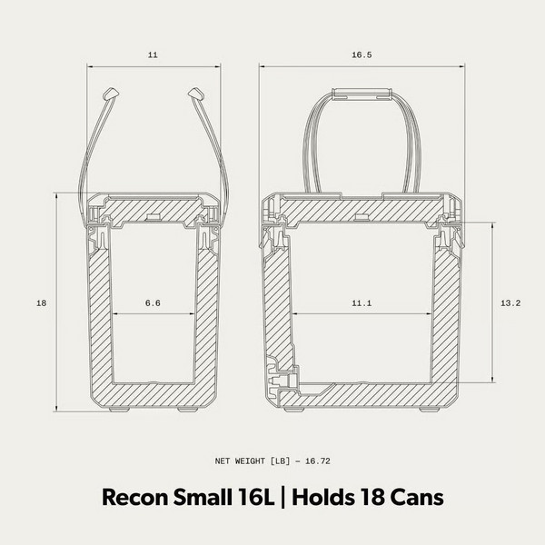 Dometic RECON HARDSIDE SMALL, 16L - Kühlbox Ansicht 10