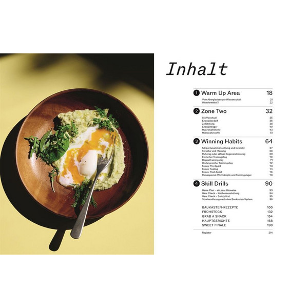 TRAIN, EAT, REPEAT - Kochbuch Ansicht 2