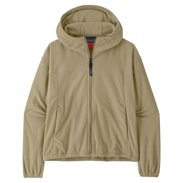 W'S TEXTURED FLEECE HOODY Damen - Fleecepullover