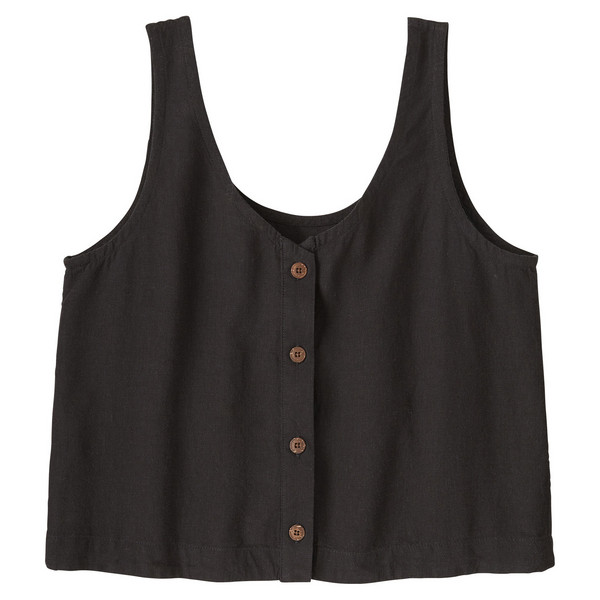 W'S GARDEN ISLAND TOP Damen - Trägershirt-BLACK