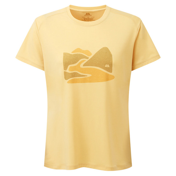 HEADPOINT GRAPHIC WMNS TEE Damen - Funktionsshirt-RATTAN